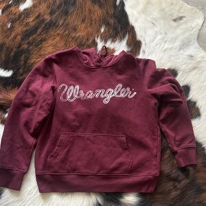 Wrangler Burgundy Pullover